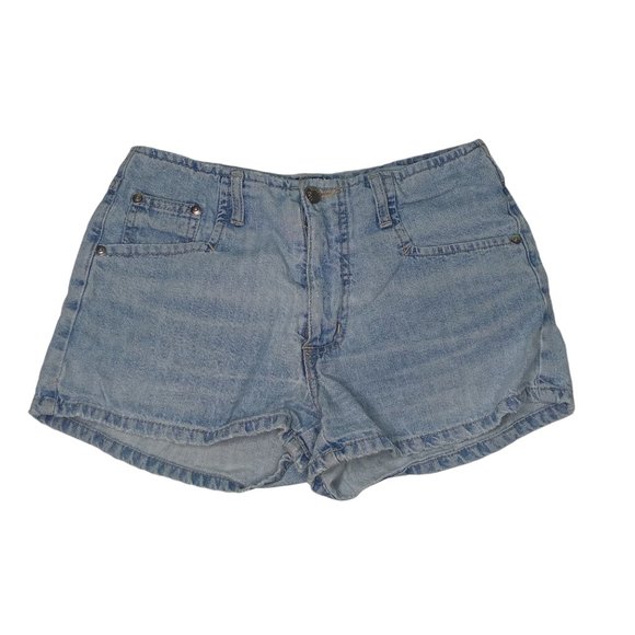 vintage Y2K Paris Blues denim shorts - Picture 1 of 8